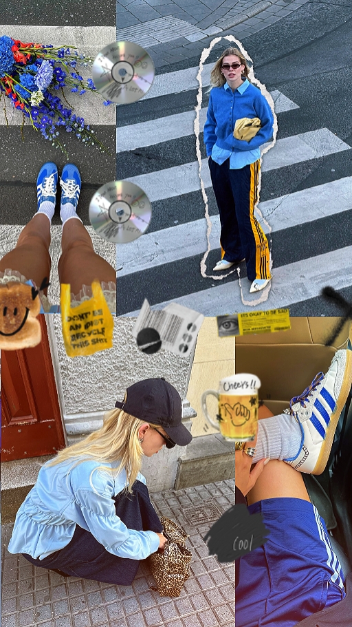 Lässiger Stil 