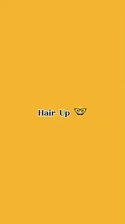 hair up