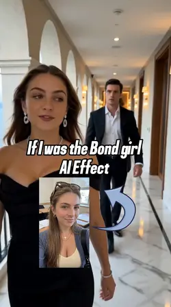 Me as Bond Girl AI