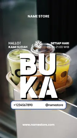 TOKO SUDAH BUKA