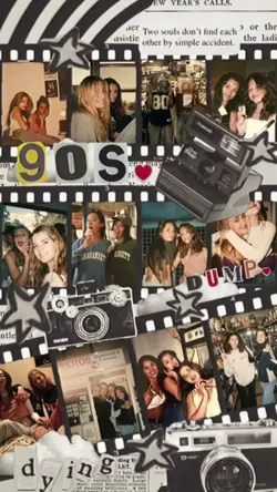 Retro style 90s aest