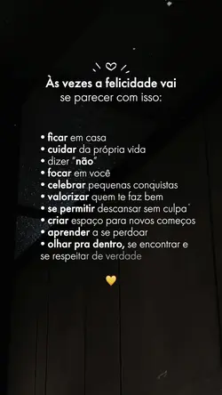 Felicidade 💛