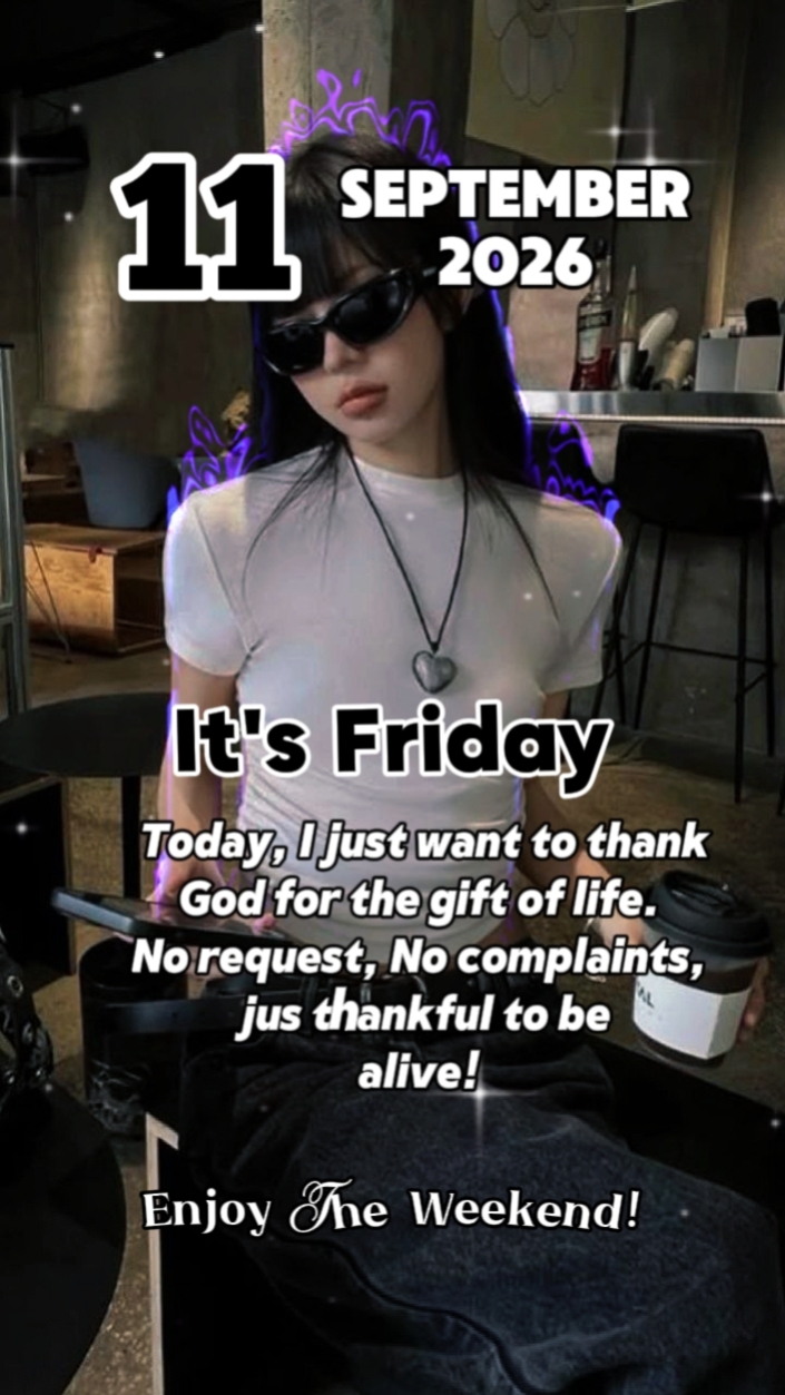it's Friday