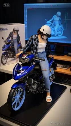 Mẫu mô hình 3d AI