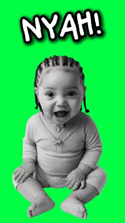 AI BABY SAYS NYAH