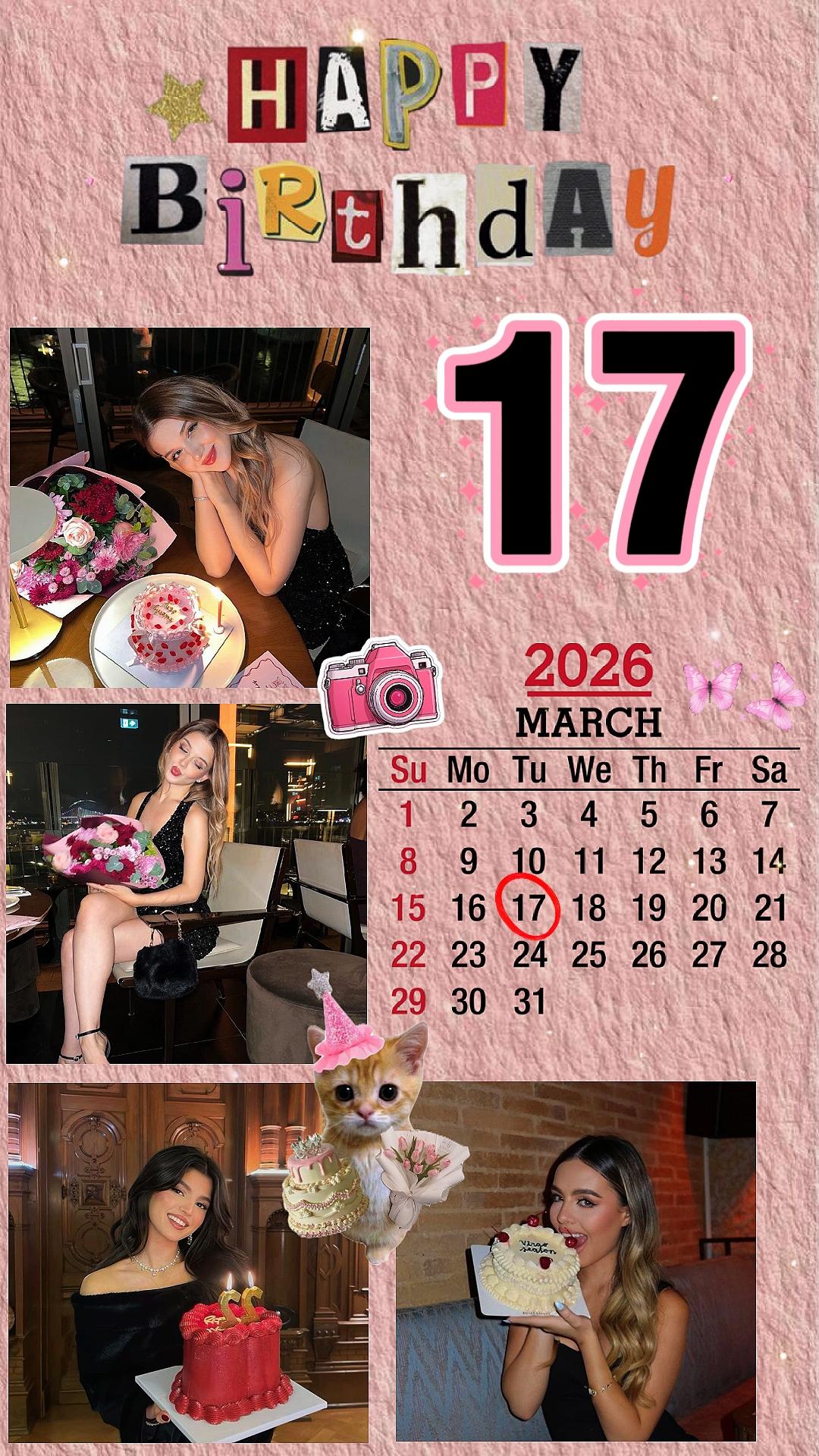 Anniversaire 17 mars 