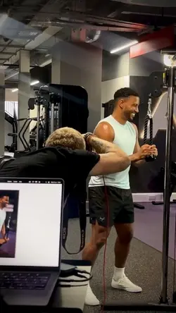 Fitness photoshoot