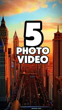 5 photo video