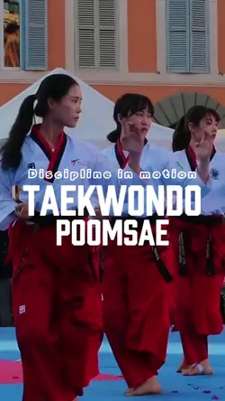 Taekwondo poomsae