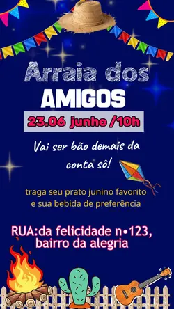 Arraia dos amigos 
