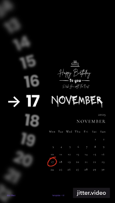 Aniversário 17 de novembro