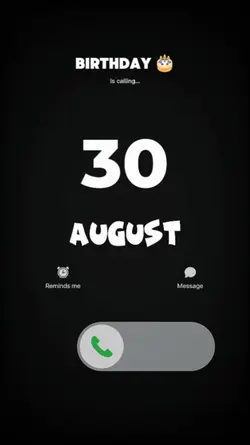 birthday 30 august