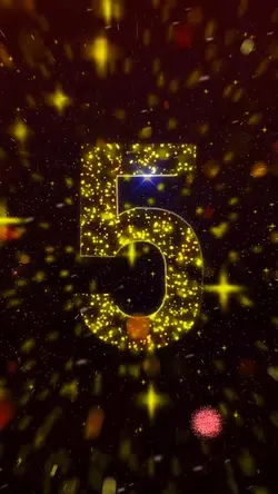 New Year countdown