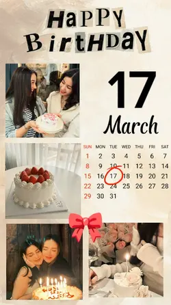 HBD 17 MARCH 