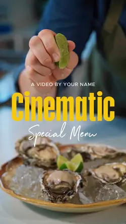 Cinematic Cooking