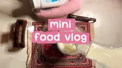intro mini food vlog