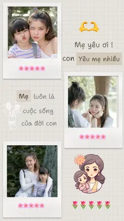 Mẹ yêu ơi con yêu mẹ