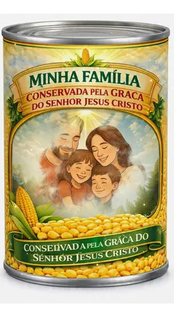 família na lata
