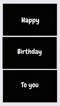 happy birthday