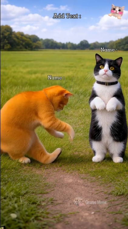 Gato gracioso