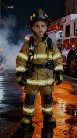 AI Firefighter child