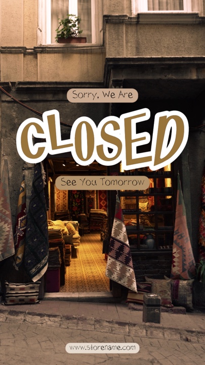 we are closed