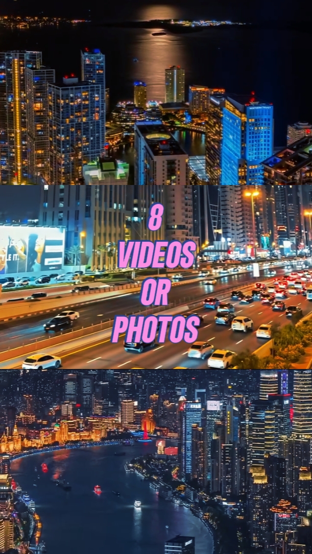8 VIDEOS OR PHOTOS 