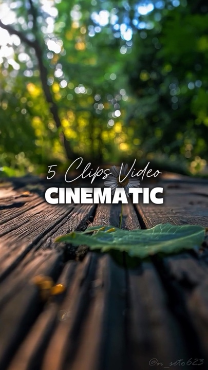 5 Videos Cinematic 