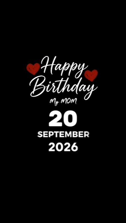 BDAY MOM 20 SEPTEMBE