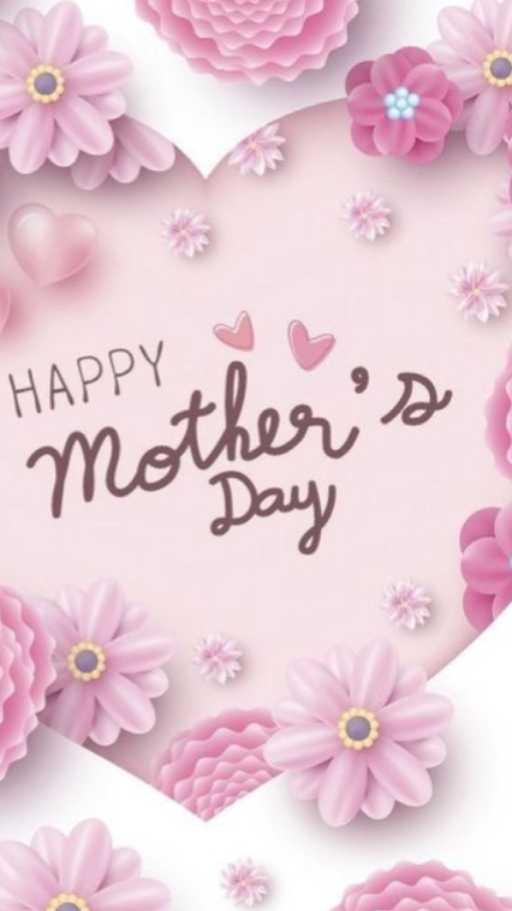 Feliz dia das mães 