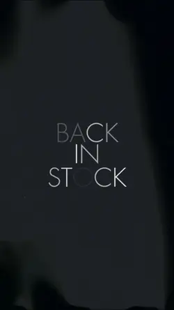 BACK IN STOCK VIDEO