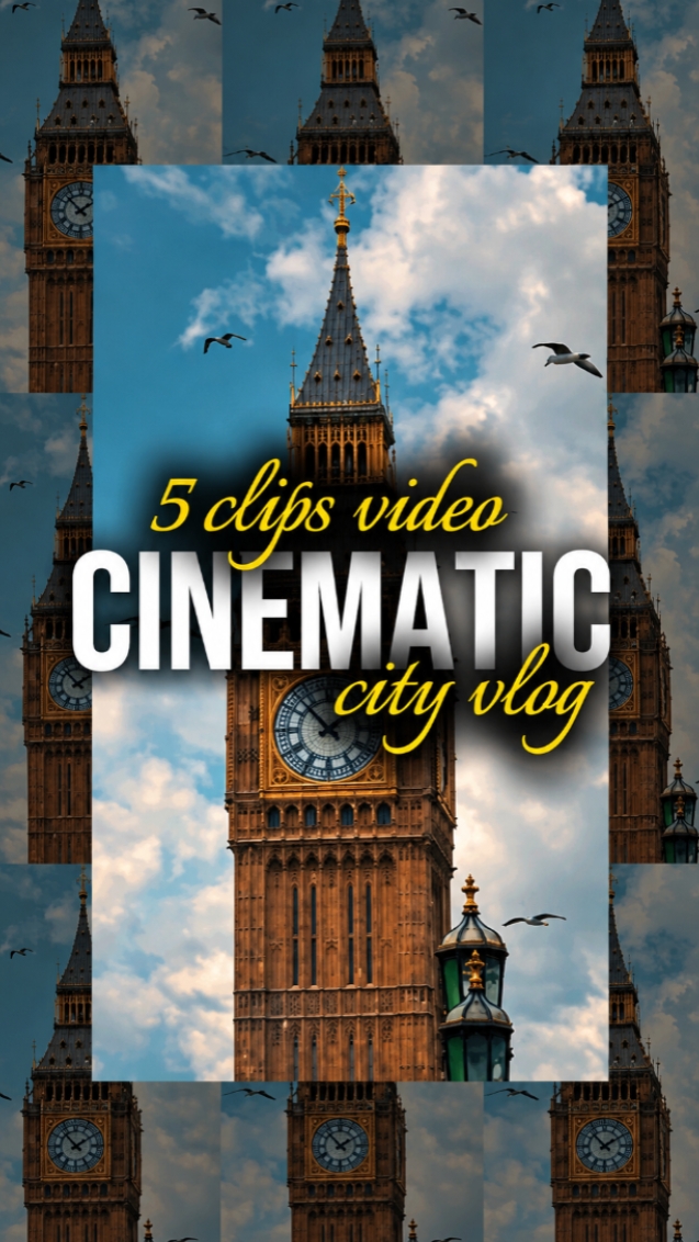 5 clips cinematic 