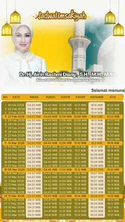Jadwal Imsakiyah 