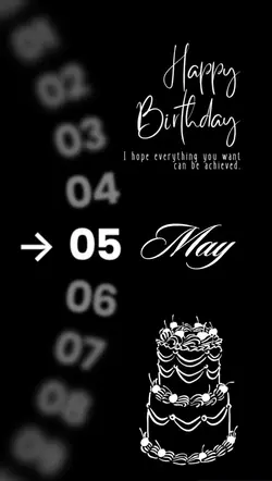 HBD 5 MAY 2026