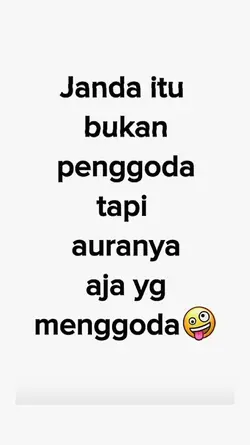 JANDA ITU BUKAN