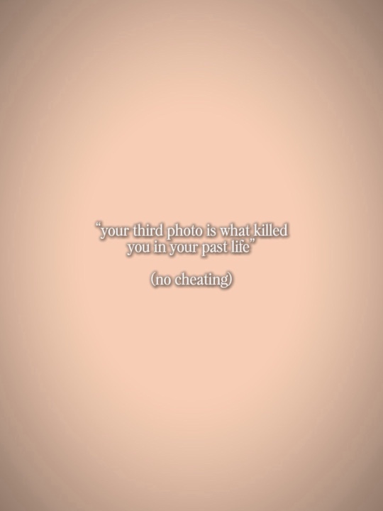 Your third photo