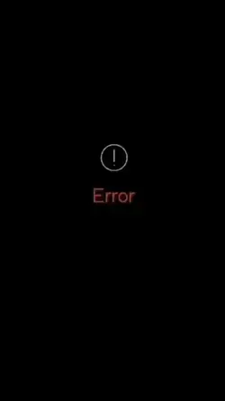 error