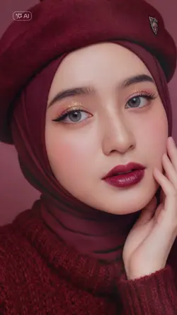 AI PHOTOSHOOT MAROON