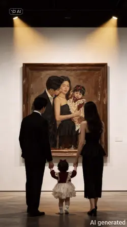 Family painting Ai