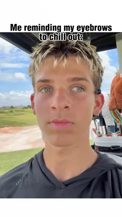 reminding my eyebrow