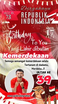 Selamat Ultah ya