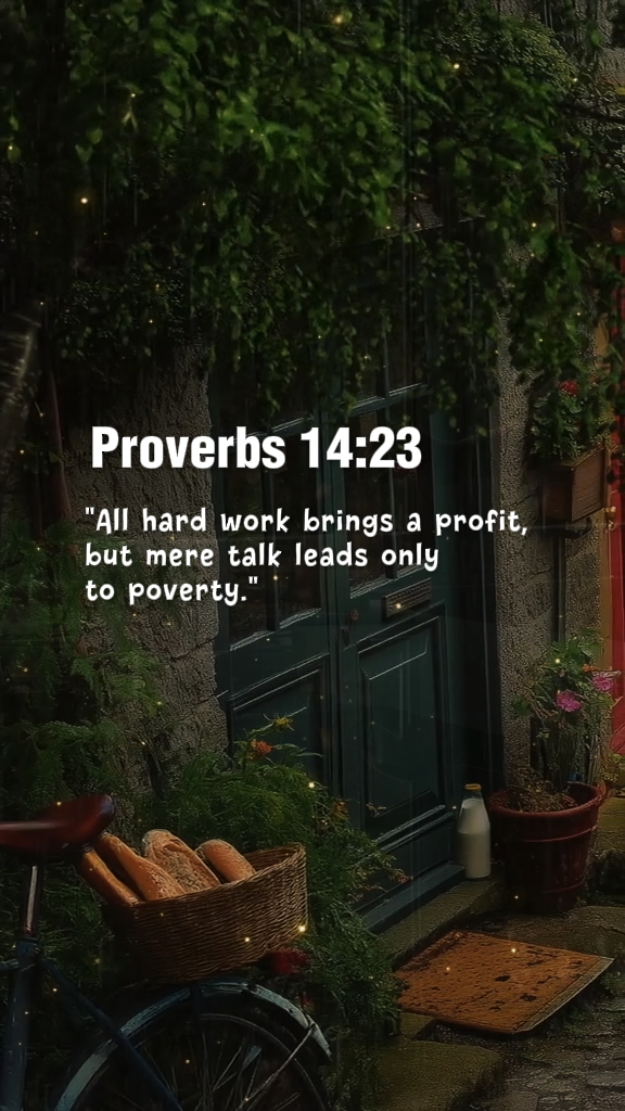 Provérbios 14: 23