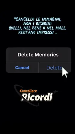 Cancellare ricordi 