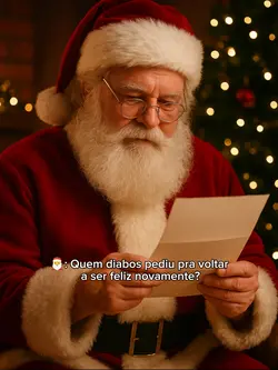 carta p/ papai Noel 