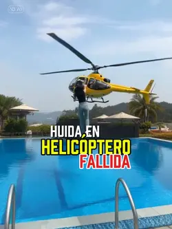 Huida en Helicóptero