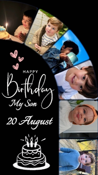 HBD SON 20 AUGUST
