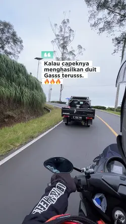 Kalau capeknya…