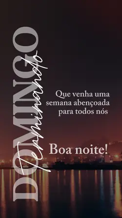 Domingo terminando