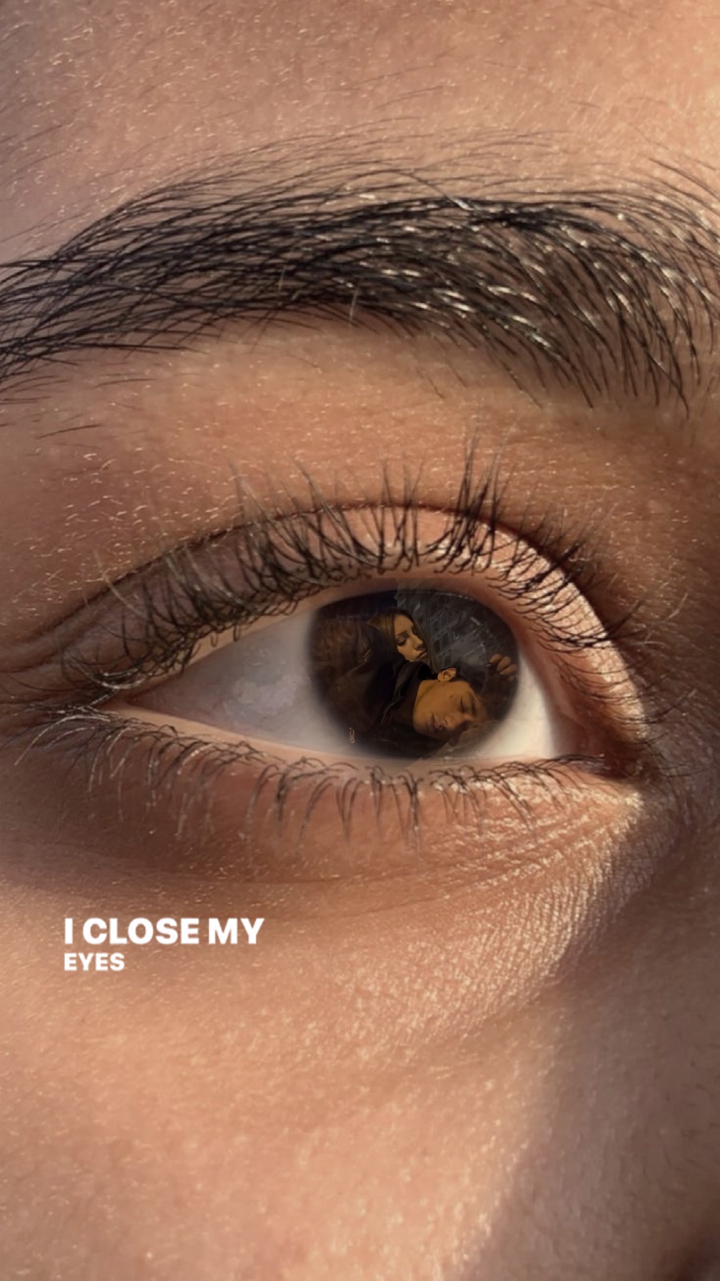 i close my eyes❤️💋