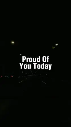 God's proud of YOU